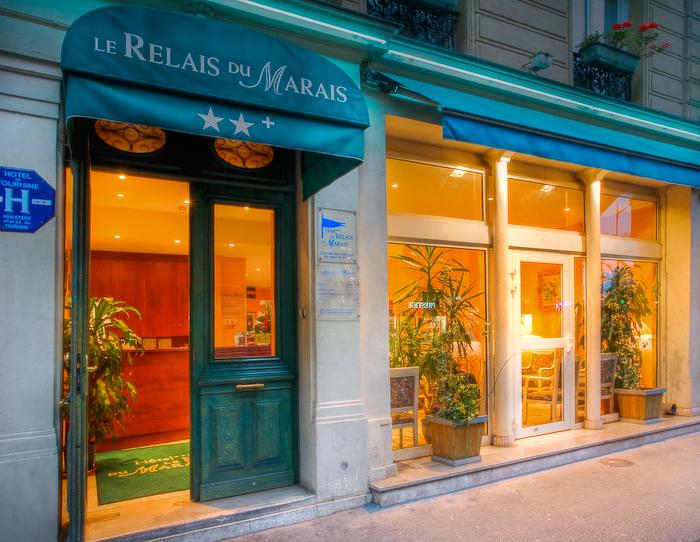 Le Relais Du Marais Hotell Paris Eksteriør bilde